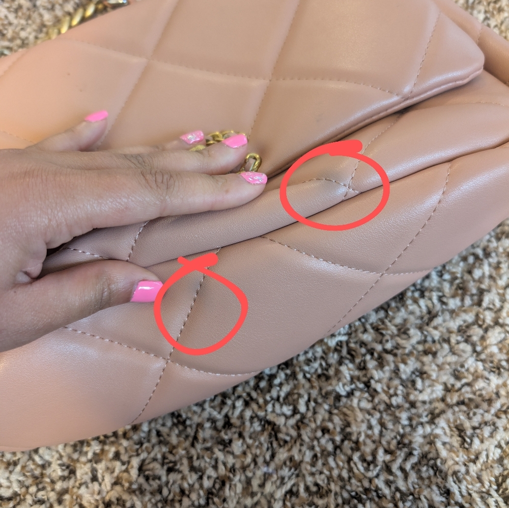 Nude Pink Flap Bag - Picture 8 of 12
